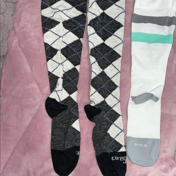 Maternity Compression Socks - Green - Picture 8 of 9